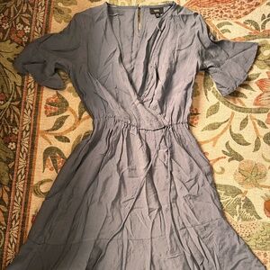 Grey-blue Spring Dress